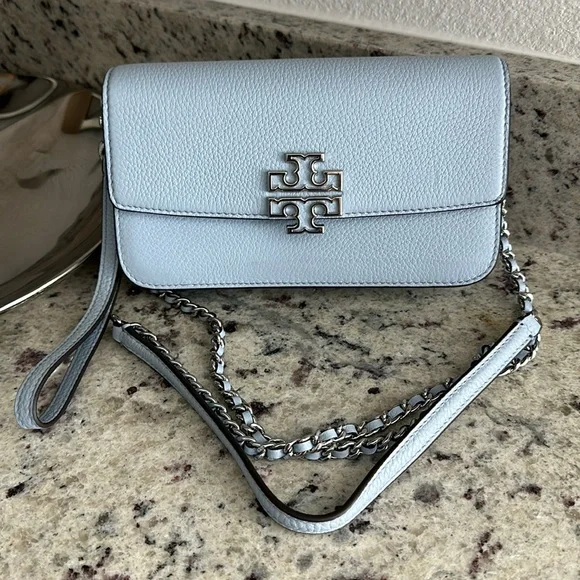 tory Burch Britten chain wallet wristlet - Picture 1 of 8